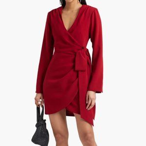 Cinq a sept Sierra Dress in Cranberry, size 0